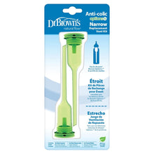 Load image into Gallery viewer, Dr Brown’s Anti-colic 2pk wide neck and narrow neck replacement vent kit
