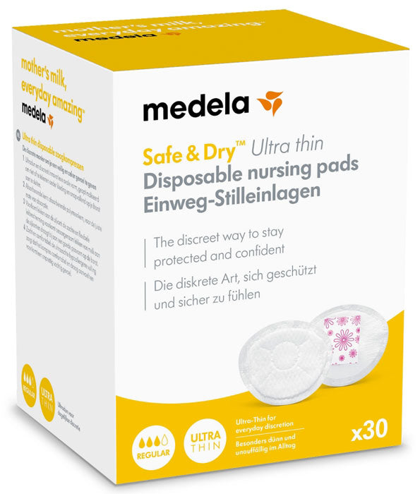 Medela disposal nursing pads, ultra thin & biodegradable