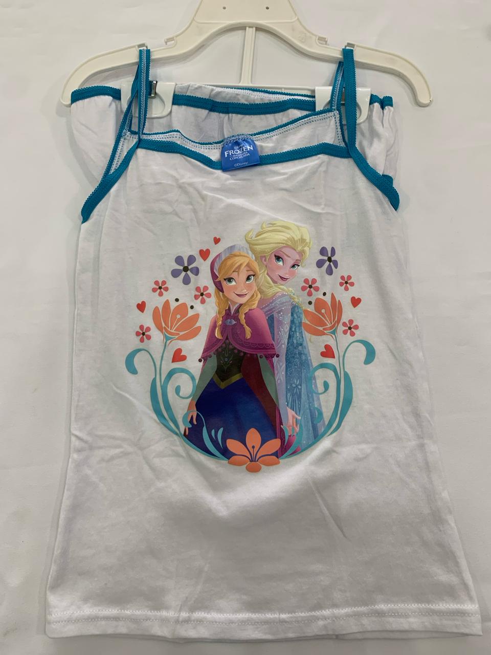 Frozen 2pc top & underwear (white)