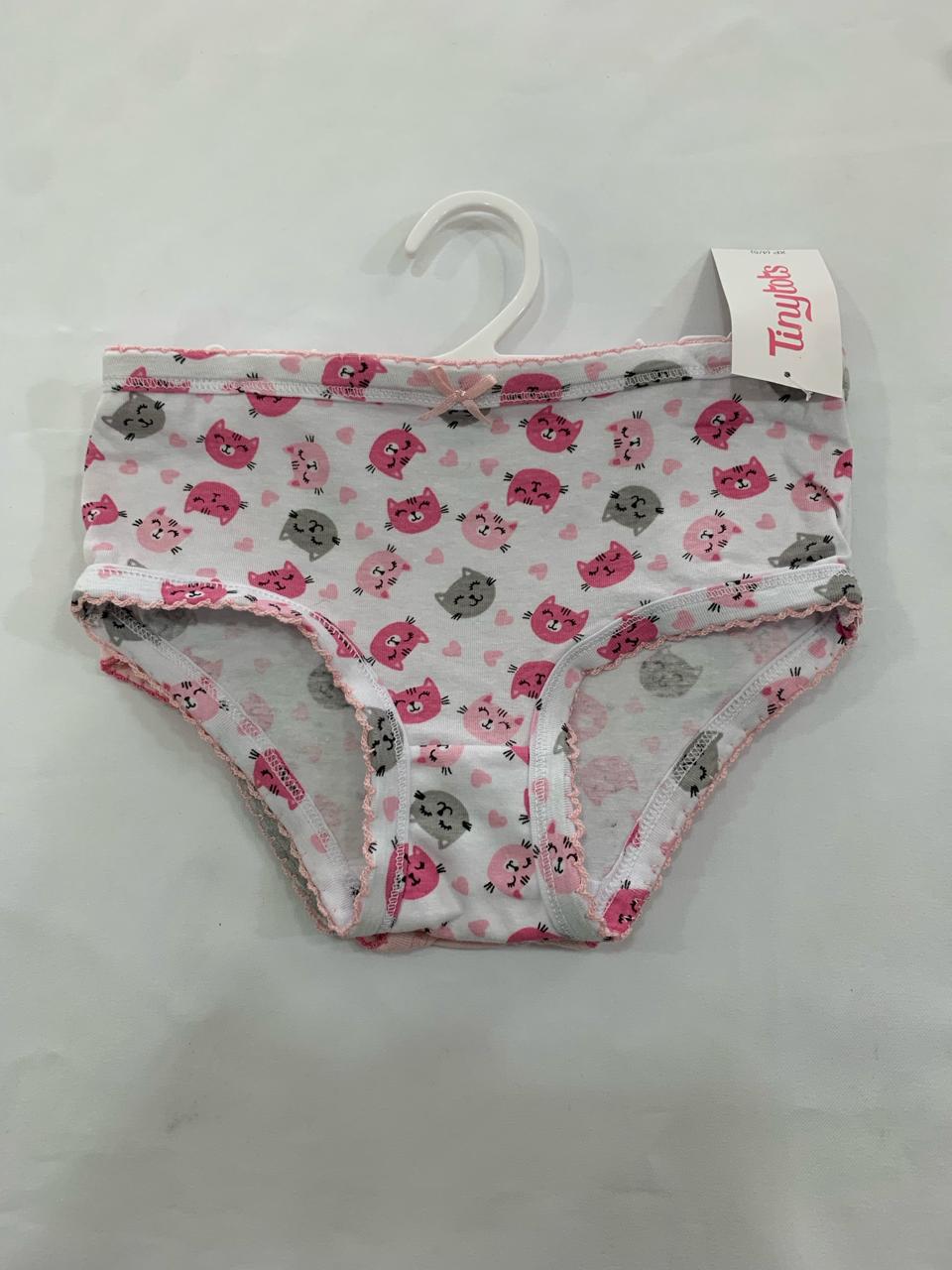 Tinytots 3pk underwear (cat print)