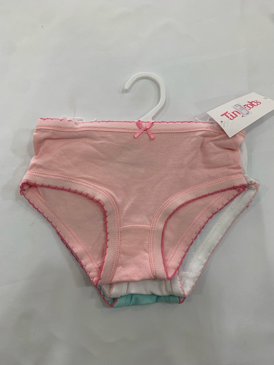 Tinytots 3pk underwear (plain)