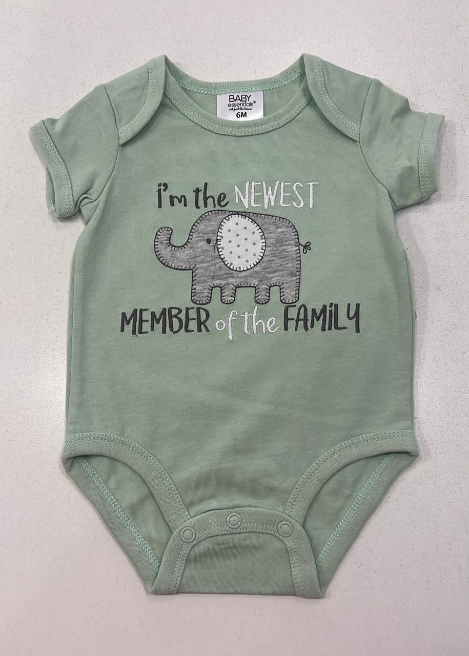 Baby essentials onesie