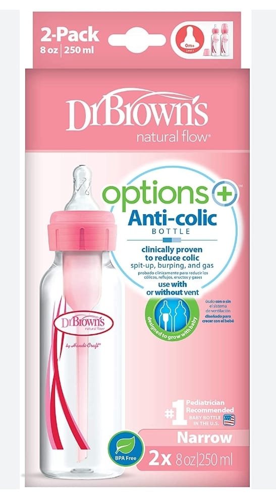 Dr Brown 2pk 8oz bottle