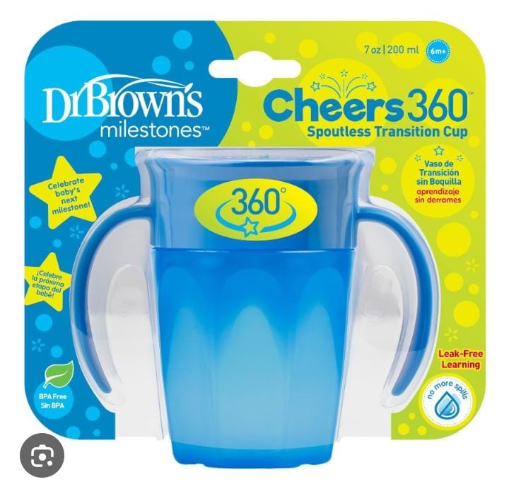 Dr browns 360 transition cup 12m+