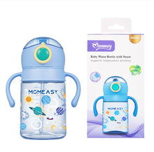 Load image into Gallery viewer, Momeasy baby water bottle with straw 360ml
