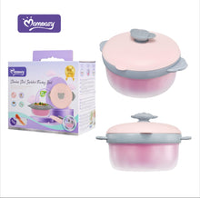 Load image into Gallery viewer, Momeasy stainless steel insulated feeding bowl 6m+
