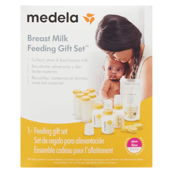 Medela breast milk feeding gift set