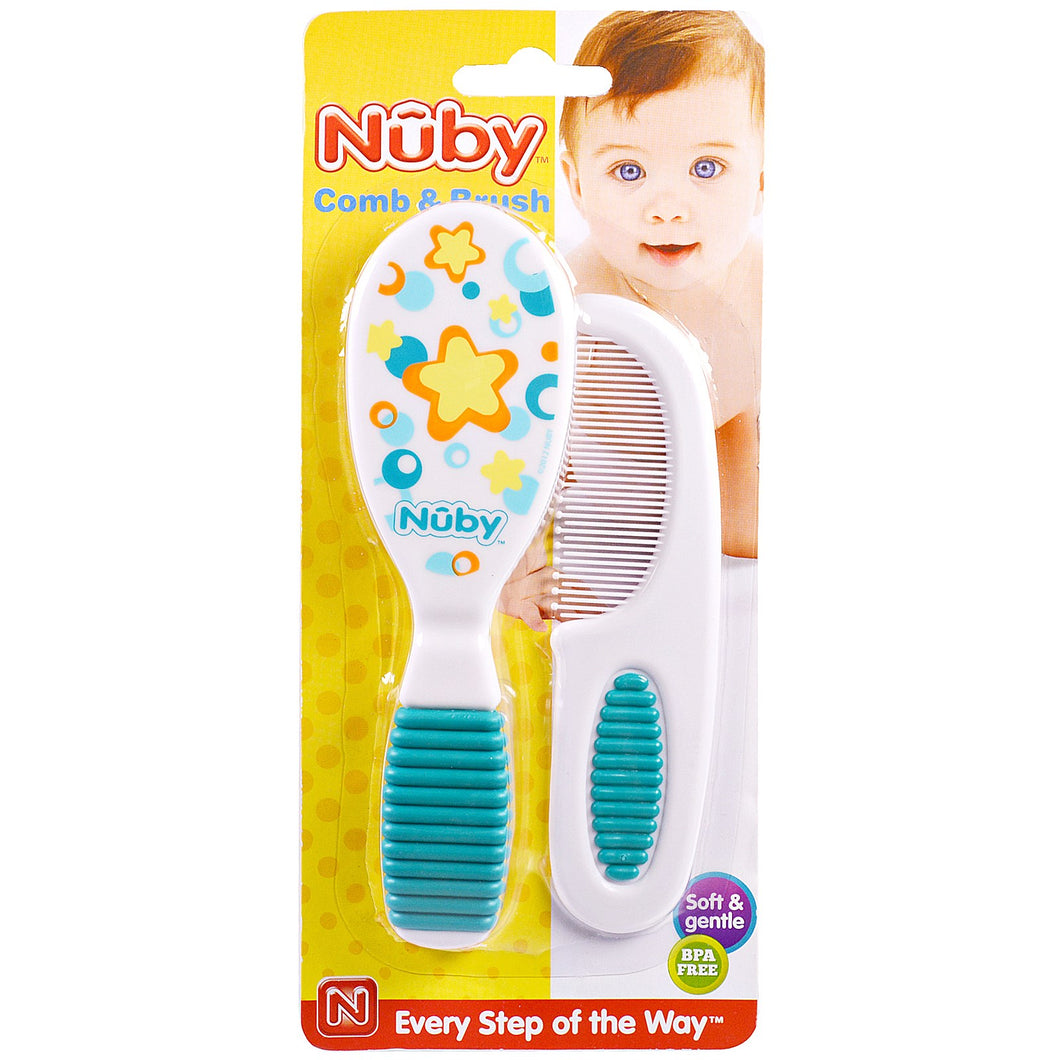 Nuby Comb & Brush Set