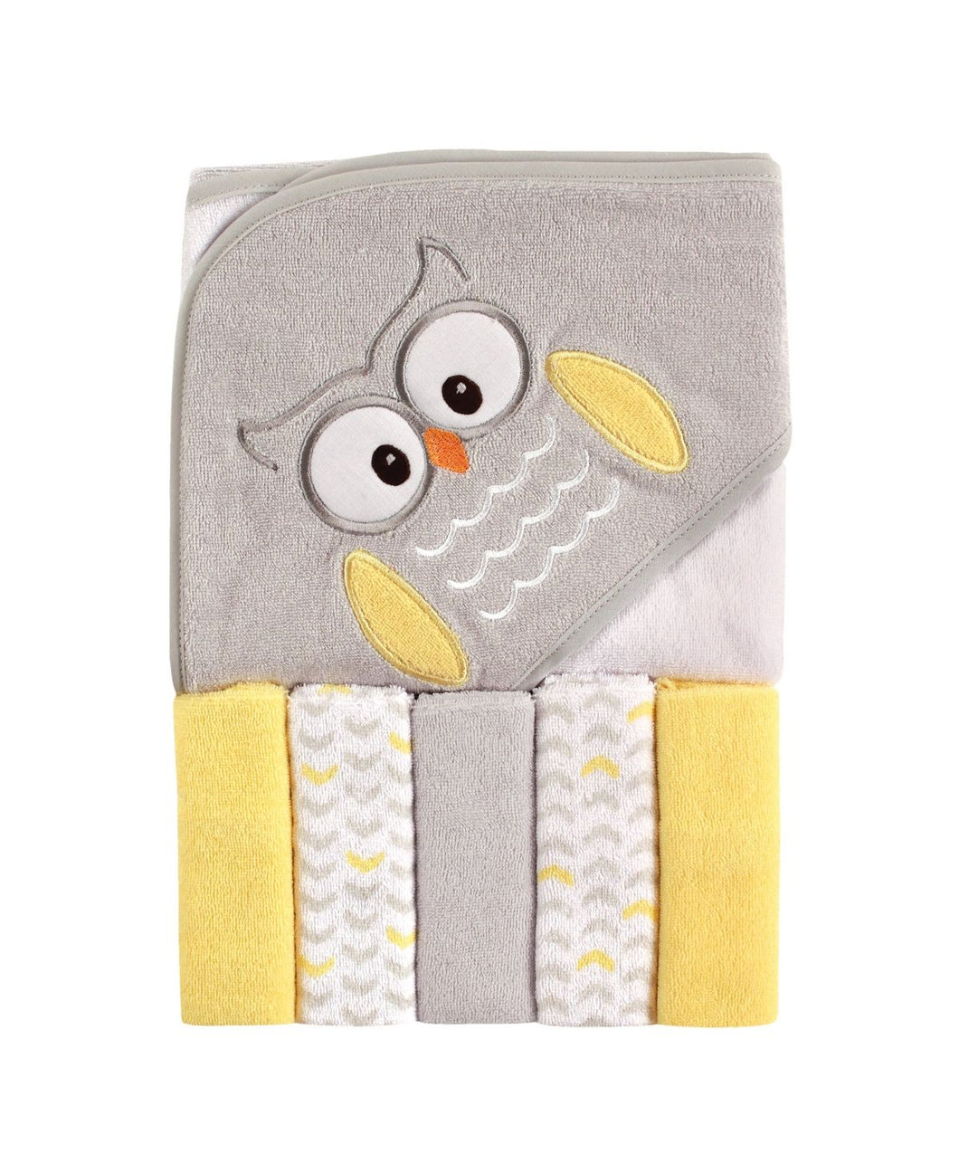 Luvable Friends Hooded Towel & Washcloth set