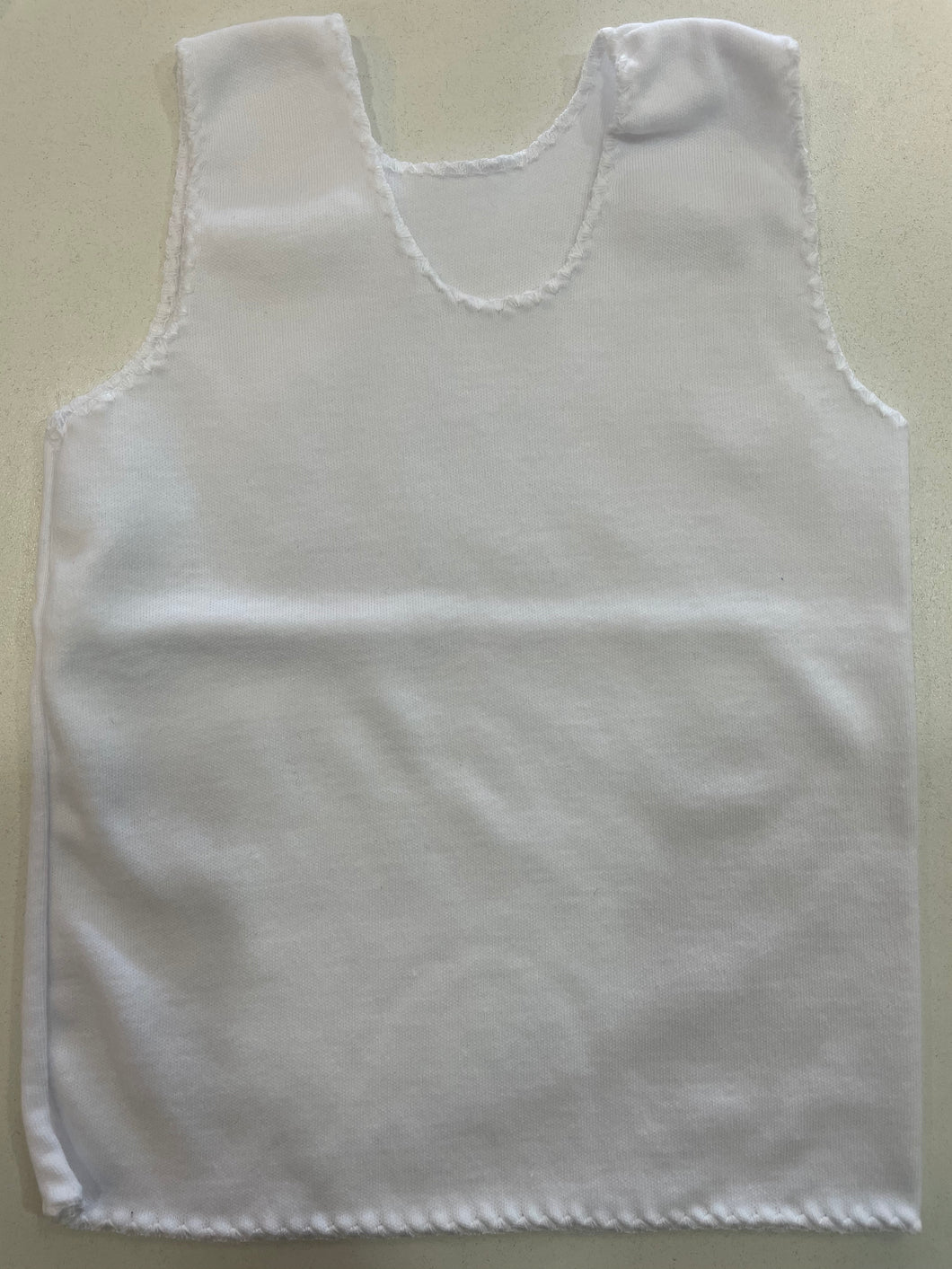 Plain White Vest