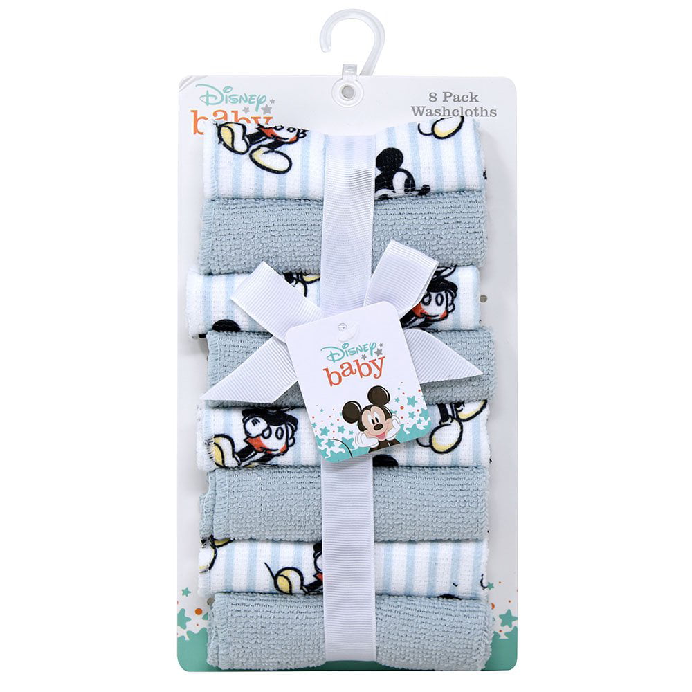 Disney Baby 8pk Washcloths Set