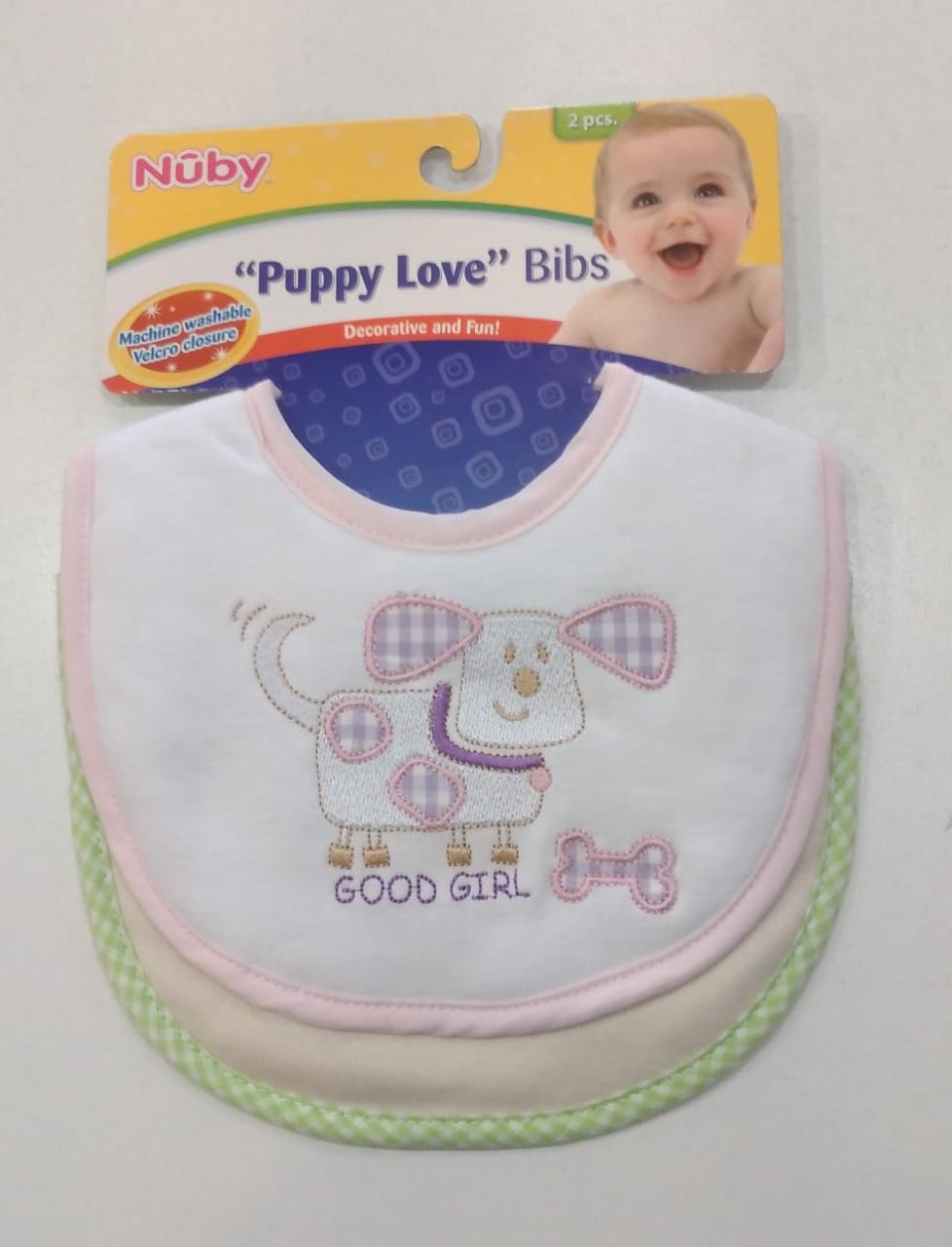 Nuby 2pk Bibs