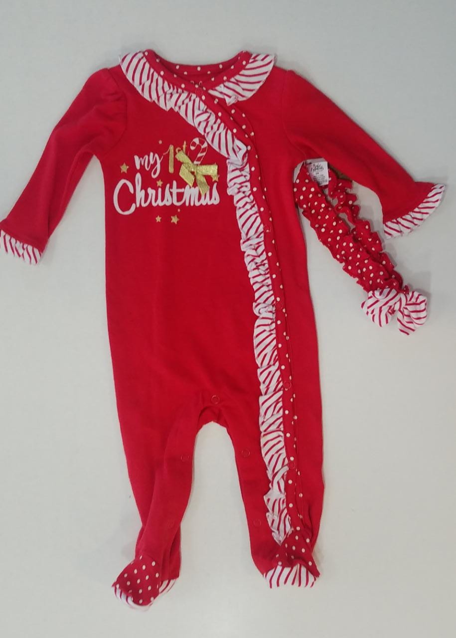 Baby Essentials Sleeper and Headband Set