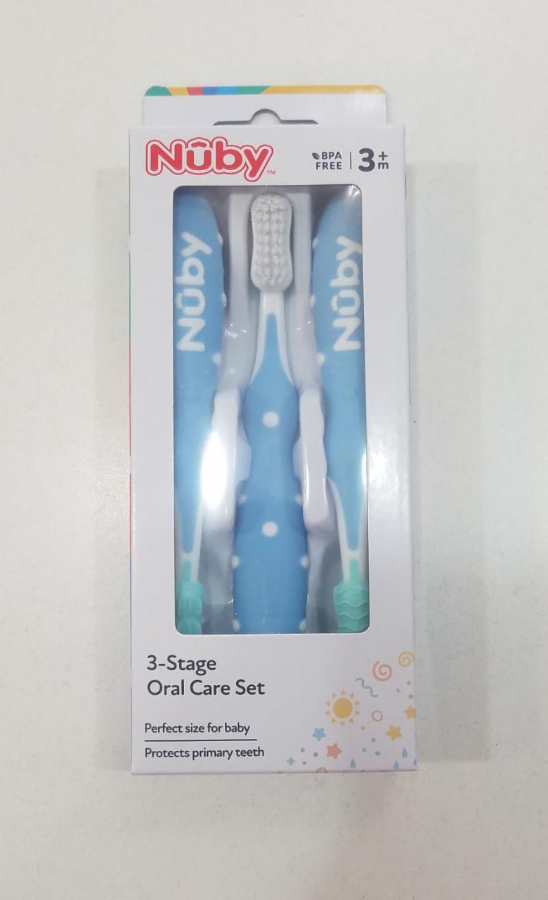 Nuby 3 Stage Oral Care Set