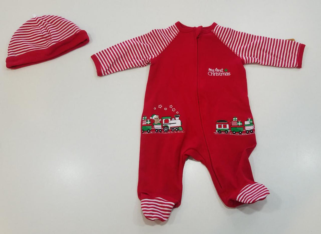 Little Me 2pc Sleeper and Hat