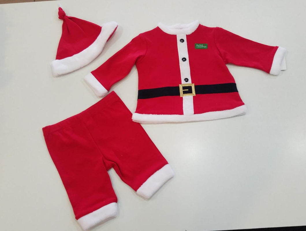 Little Me 3pc Santa Outfit